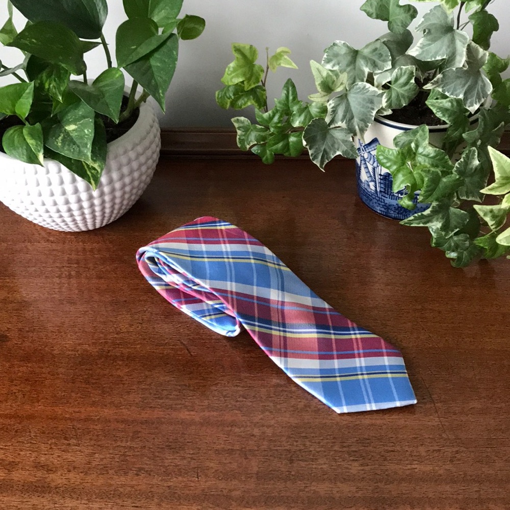 Nautica plaid tie